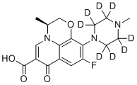 structure of CAS# 1217716-71-6, Levofloxacin-d8