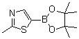 structure of CAS# 1218791-01-5, 2-Methylthiazole-5-boronic acid pinacol ester
