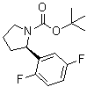 CAS # 1218935-58-0, tert-Butyl (R)-2-(2,5-difluorophenyl)pyrrolidine-1-carboxylate