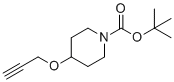 CAS # 1219827-56-1, 1,1-Dimethylethyl 4-(2-propyn-1-yloxy)-1-piperidinecarboxylate, tert-butyl 4-prop-2-ynoxypiperidine-1-carboxylate