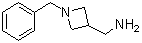 structure of CAS# 1219967-55-1, 1-苄基-3-吖丁啶甲胺