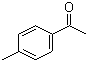 对甲基苯乙酮分子结构 (CAS 122-00-9)