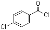 4-氯苯甲酰氯分子结构 (CAS 122-01-0)