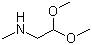 甲氨基乙醛缩二甲醇分子结构 (CAS 122-07-6)