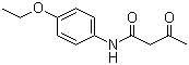 对乙氧基-N-乙酰乙酰苯胺分子结构 (CAS 122-82-7)