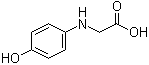 structure of CAS# 122-87-2, N-(4-羟基苯基)甘氨酸