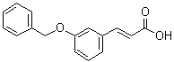 structure of CAS# 122024-75-3, 3-(Benzyloxy)cinnamic acid