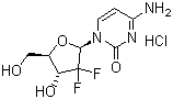 structure of CAS# 122111-03-9, Gemcitabine hydrochloride