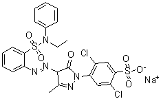 CAS # 12217-38-8, C.I. Acid Yellow 61, Multacid Yellow GW, Sandofast Yellow NP, Sandolan Fast Yellow P-L, Selmacid Yellow GW, Suminol Fast Yellow G, Telon Yellow GW, Tertracid Fast Yellow T, Triacid Fast Yellow GW, Weak Acid Yellow P-L
