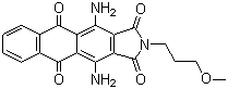 structure of CAS# 12217-80-0, Disperse Blue 60