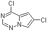 CAS # 1221714-51-7, 4,6-Dichloropyrrolo[2,1-f][1,2,4]triazine