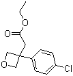 CAS # 1221819-51-7, 3-(4-Chlorophenyl)-3-oxetaneacetic acid ethyl ester