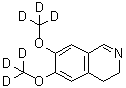CAS 登录号：1221885-61-5, 6,7-二(三氘代甲氧基)-3,4-二氢异喹啉