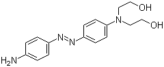 CAS 登录号：12222-69-4, 分散黑 9, 2,2'-[4-(4-氨基苯基偶氮)苯基亚氨]二乙醇