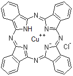 CAS 登录号：12239-87-1, 颜料蓝15:2, 氯化酞菁铜