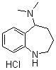CAS # 1225373-40-9, 2,3,4,5-Tetrahydro-N,N-dimethyl-1H-1-benzazepin-5-amine hydrochloride