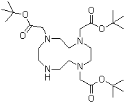structure of CAS# 122555-91-3, 1,4,7,10-四氮杂环十二烷-1,4,7-三乙酸三叔丁酯