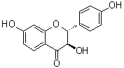 structure of CAS# 1226-22-8, (2R-trans)-3,4',7-Trihydroxyflavanone