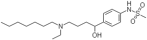伊布利特分子结构 (CAS 122647-31-8)