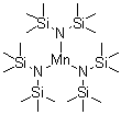 三[双(三甲基硅烷基)酰胺基]锰分子结构 (CAS 122676-67-9)