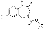 CAS 登录号：1226807-97-1, 7-氯-2-硫代-1,2,3,5-四氢苯并[e][1,4]二氮杂卓-4-羧酸叔丁酯