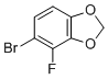 5-溴-4-氟苯并[d][1,3]二氧杂环戊烯分子结构 (CAS 1226808-75-8)