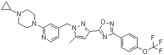 structure of CAS# 1227158-85-1, BAY 87-2243