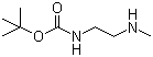 structure of CAS# 122734-32-1, tert-Butyl 2-(methylamino)ethylcarbamate