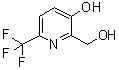 CAS 登录号：1227563-09-8, 3-羟基-6-(三氟甲基)-2-吡啶甲醇