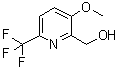 CAS 登录号：1227573-92-3, 3-甲氧基-6-(三氟甲基)-2-吡啶甲醇