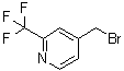 structure of CAS# 1227585-56-9, 4-(Bromomethyl)-2-(trifluoromethyl)pyridine