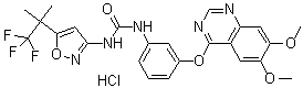structure of CAS# 1227678-26-3, CEP-32496 (hydrochloride)