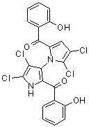 structure of CAS# 1227962-62-0, (±)-Marinopyrrole A