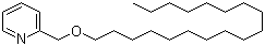 structure of CAS# 1228182-56-6, 2-[(十八烷氧基)甲基]吡啶