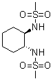N,N'-(1R,2R)-1,2-Cyclohexanediylbismethanesulfonamide molecular structure (CAS 122833-58-3)