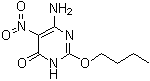 CAS 登录号：1228588-15-5, 6-氨基-2-丁氧基-5-硝基-4(3H)-嘧啶酮