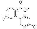 structure of CAS# 1228780-49-1, 2-(4-氯苯基)-4,4-二甲基环己-1-烯-1-羧酸甲酯