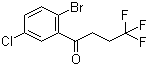 CAS 登录号：1228788-14-4, 1-(2-溴-5-氯苯基)-4,4,4-三氟-1-丁酮