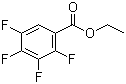 structure of CAS# 122894-73-9, Ethyl 2,3,4,5-tetrafluorobenzoate