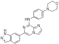 structure of CAS# 1229208-44-9, GS 9973