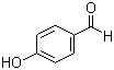 p-Hydroxybenzaldehyde molecular structure (CAS 123-08-0)