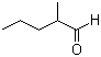 structure of CAS# 123-15-9, Methyl valeraldehyde