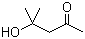 structure of CAS# 123-42-2, 4-Hydroxy-4-methyl-2-pentanone