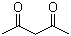 structure of CAS# 123-54-6, 2,4-Pentanedione