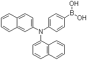 CAS # 1232101-98-2, B-[4-(1-Naphthalenyl-2-naphthalenylamino)phenyl]boronic acid