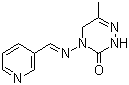 structure of CAS# 123312-89-0, Pymetrozine