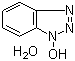 structure of CAS# 123333-53-9, 1-Hydroxybenzotriazole hydrate
