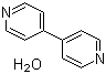 structure of CAS# 123333-55-1, 4,4'-Dipyridyl hydrate