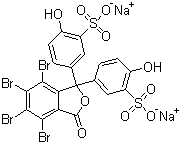 structure of CAS# 123359-42-2, Sulfobromophthalein sodium
