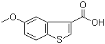 5-甲氧基苯并[b]噻吩-3-甲酸分子结构 (CAS 123392-43-8)